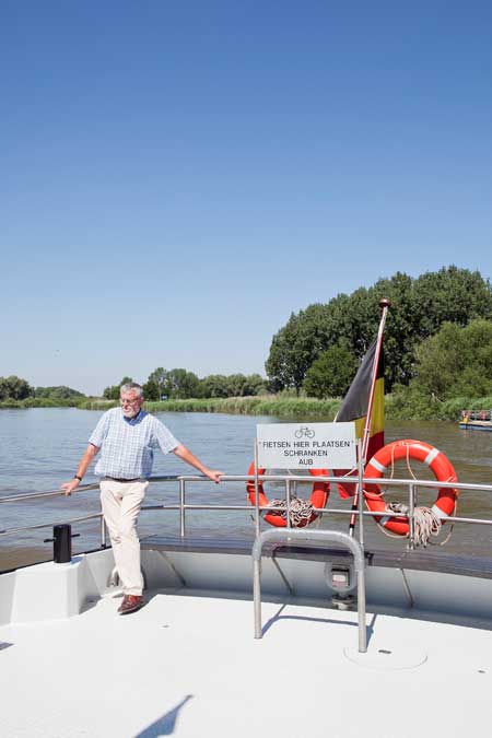 ontspannen aan het water